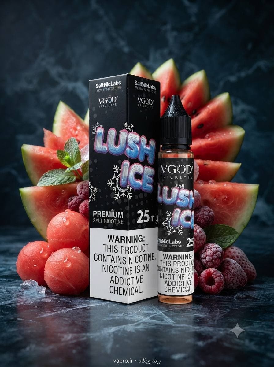 سالت هندوانه یخ ویگاد | Vgod LIQ  Lush Ice