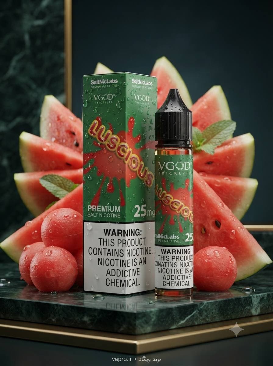 سالت هندوانه پاستیل ویگاد | Vgod LIQ Luscious