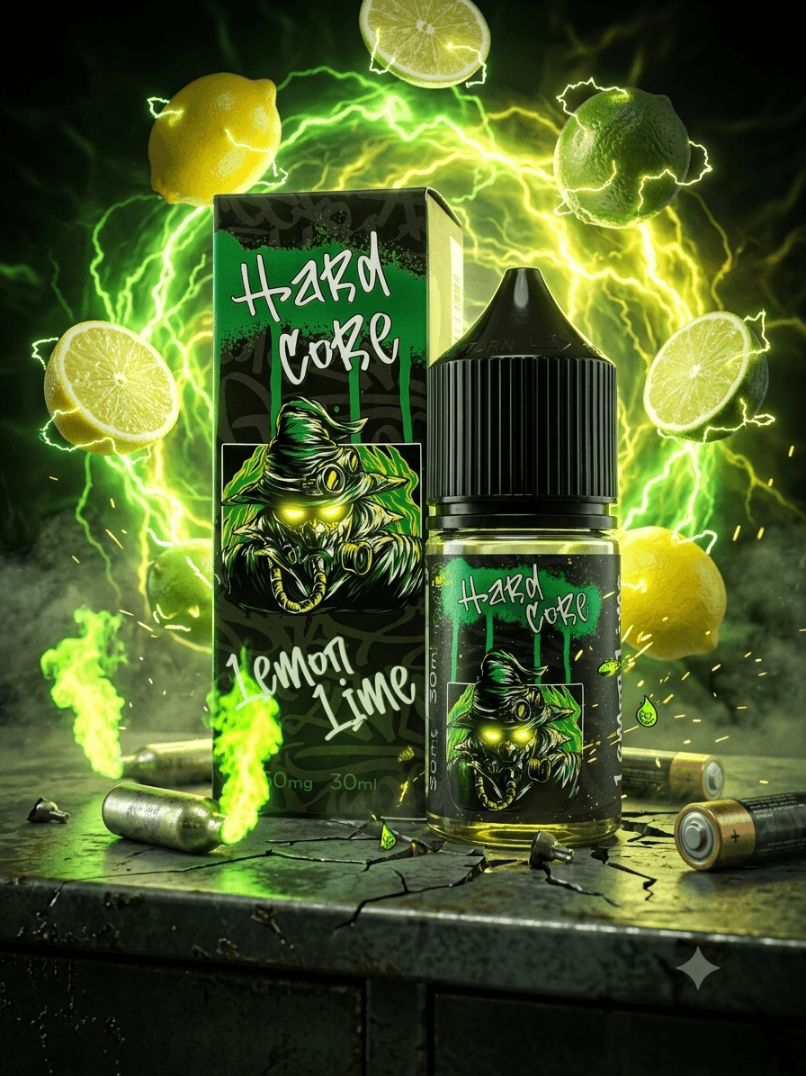 سالت هاردکور 30 میل طعم لیموترش | Hardcore Lemon Salt 30ml